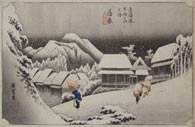 Utagawa Hiroshige, The Fifty-Three Stations of the Tōkaidō, Kanbara